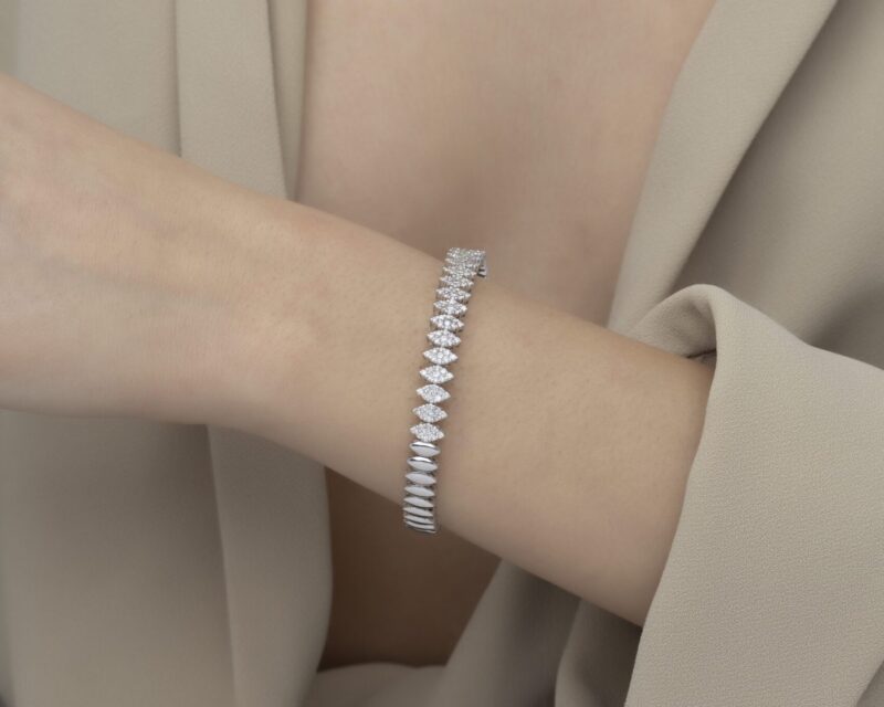 Classic Diamond Bracelet - Image 2