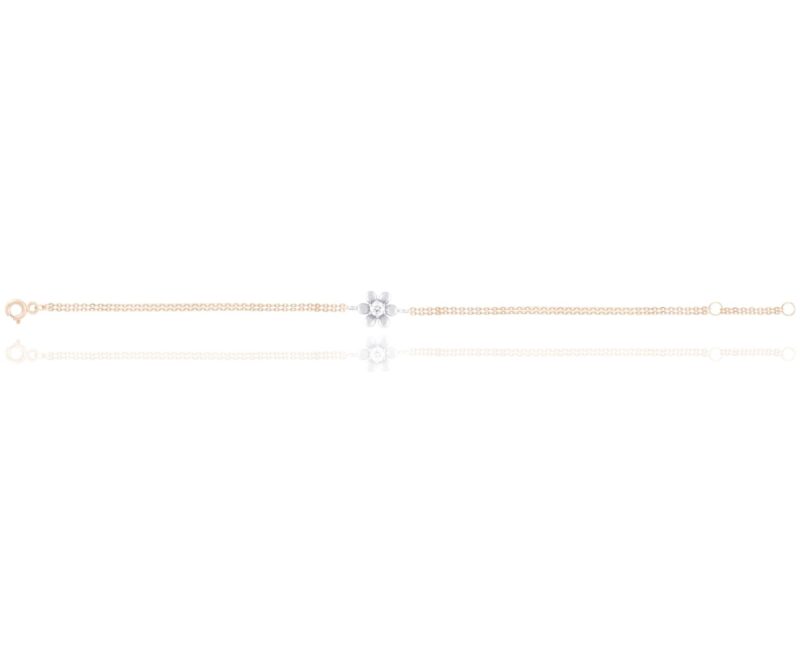 Daily Dazzle Diamond Flower Bracelet - Image 3