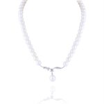 Daily Dazzle Diamond Necklace with Pearls - Image 3