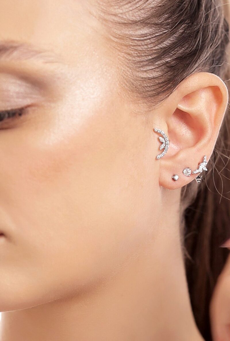 Daily Dazzle Diamond Single Earring - Image 2