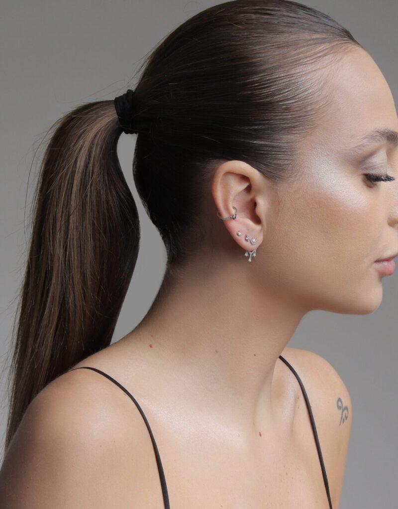 Daily Dazzle Diamond Single Earring - Image 2