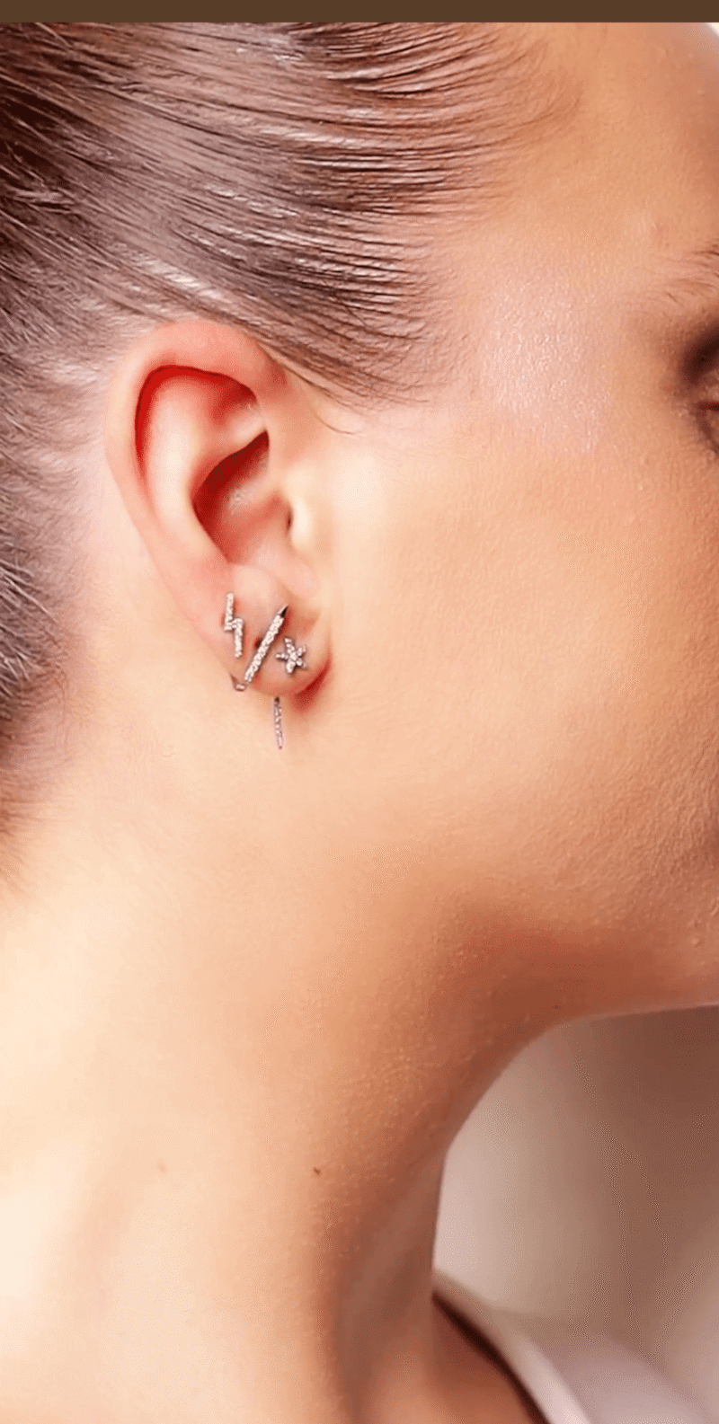 Daily Dazzle Diamond Single Earring - Image 2