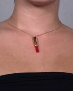 Lipstick Diamond Necklace - Image 2