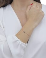 Light Fancy Blue Diamond Bracelet - Image 2