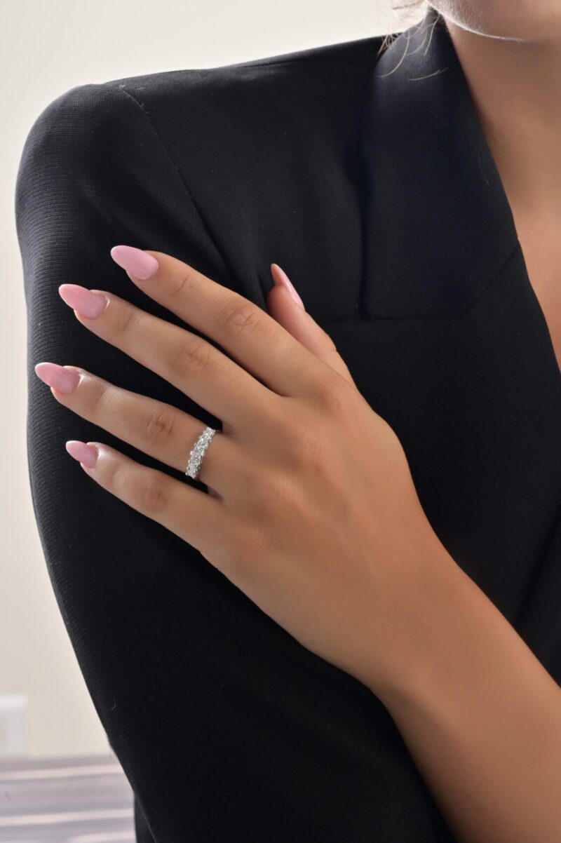Wedding Band Diamond Ring - Image 2