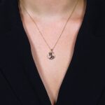 Zodiac Black Diamond Necklace Capricorn - Image 2