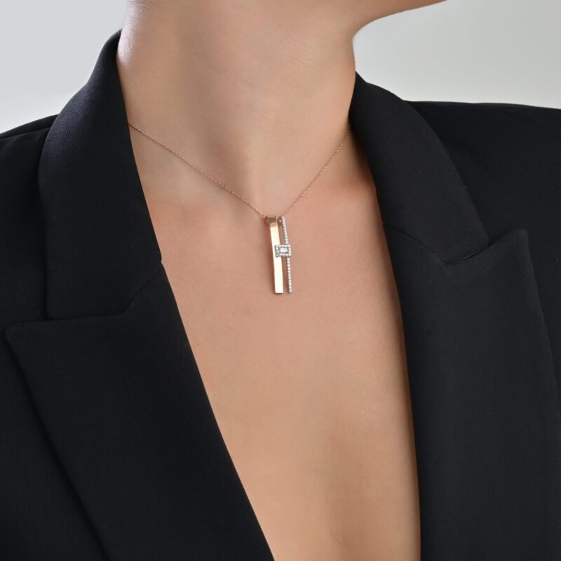 Daily Dazzle Diamond Necklace - Image 2