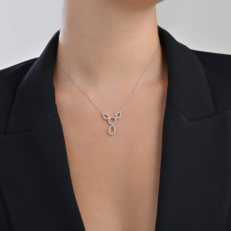 Daily Dazzle Diamond Necklace - Image 2