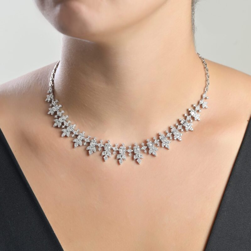 Bridal Diamond Necklace - Image 2