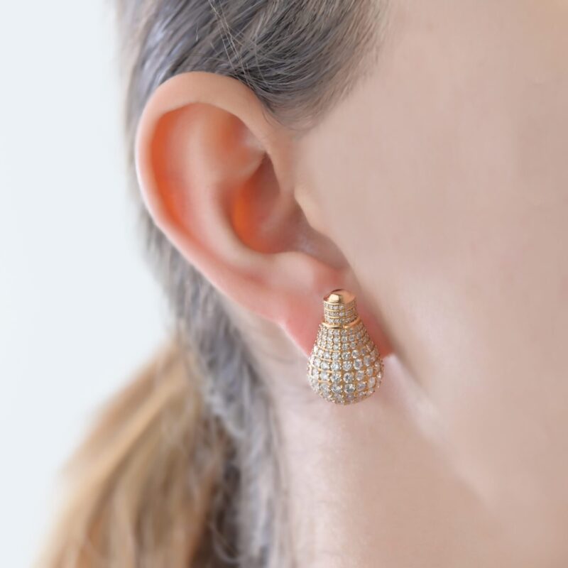 Light Diamond Earrings - Image 2