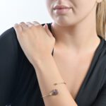 Light Diamond Bracelet with  Precious Stones - Image 2