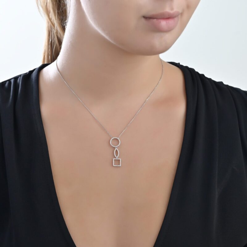 Daily Dazzle Diamond Necklace - Image 2