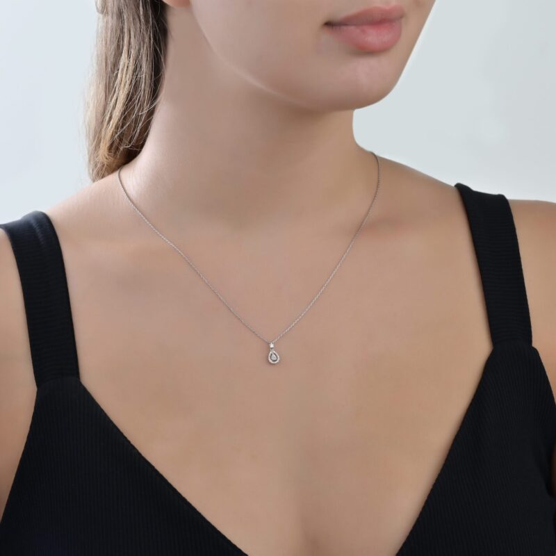 Classic Diamond Necklace - Image 2