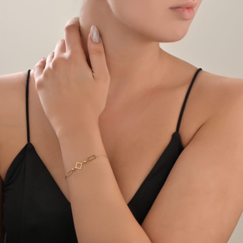 Daily Dazzle Gold Bracelet - Image 2