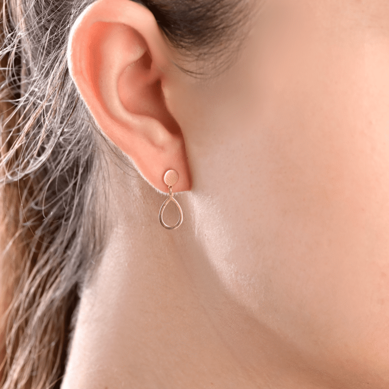 Daily Dazzle Gold Earrings - Image 2