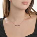 Daily Dazzle Diamond Necklace with Fancy Black Diamond - Image 2