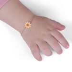Kids Smiley Star Bracelet with Enamel - Image 2