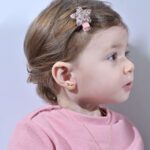 Kids Butterfly Earrings with Enamel - Image 2