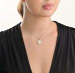 Zodiac Diamond Necklace Capricorn with Enamel - Image 2