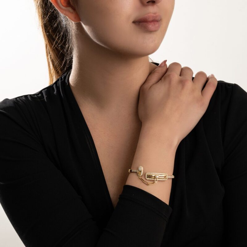 Love Lock Diamond Bracelet - Image 2