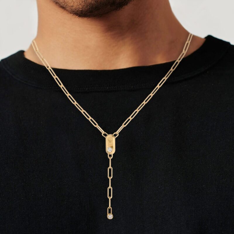Love Lock Diamond Necklace - Image 2