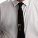 Love Lock Diamond Tie Clip - Image 2