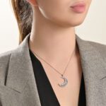 Moon Diamond Necklace - Image 2