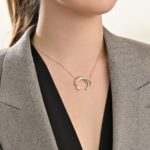 Moon Diamond Necklace - Image 2