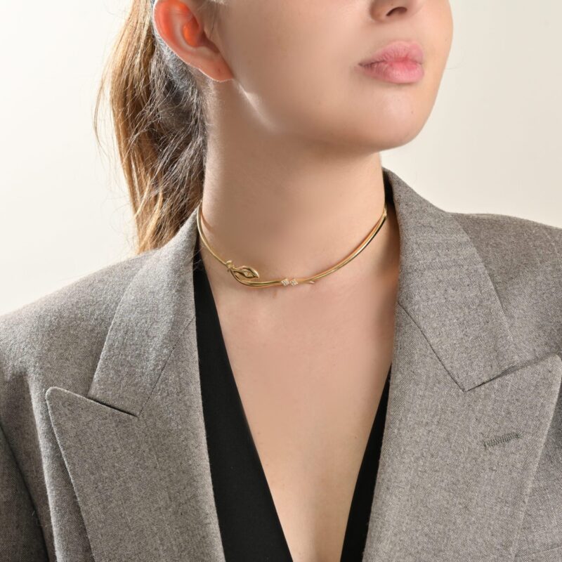 Oummi Diamond Choker - Image 2