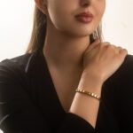 Daily Dazzle Gold Bracelet with Enamel - Image 2