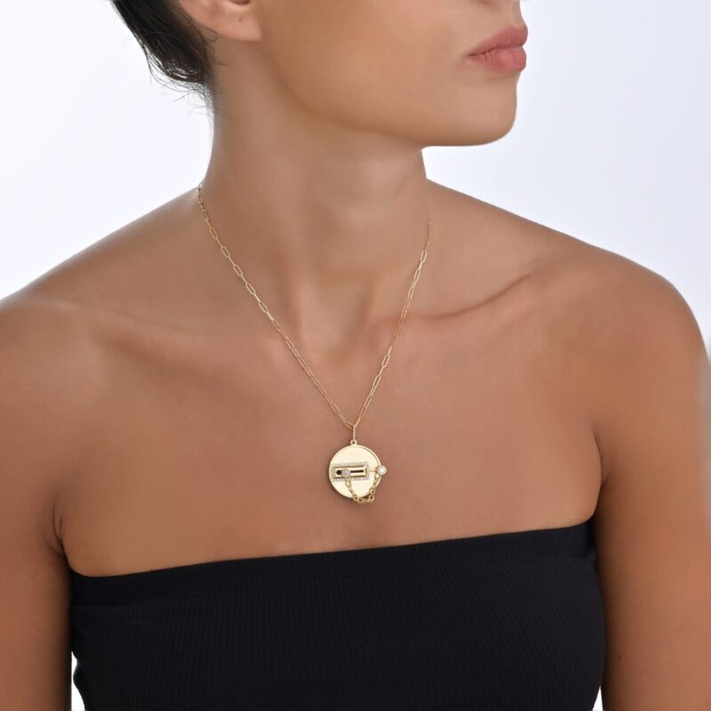 Love Lock Diamond Necklace - Image 2