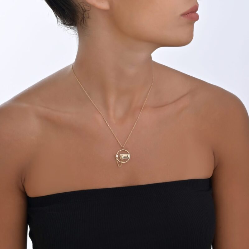 Love Lock Diamond Necklace - Image 2