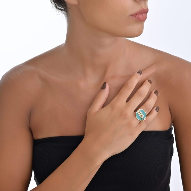 Love Lock Diamond Ring - Image 2