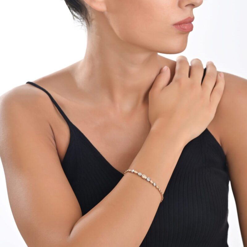 Bridal Collection Gold Bracelet - Image 2