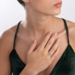 Waves Bridal Collection Diamond Ring - Image 2