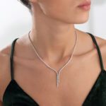 Classic Diamond Necklace - Image 2