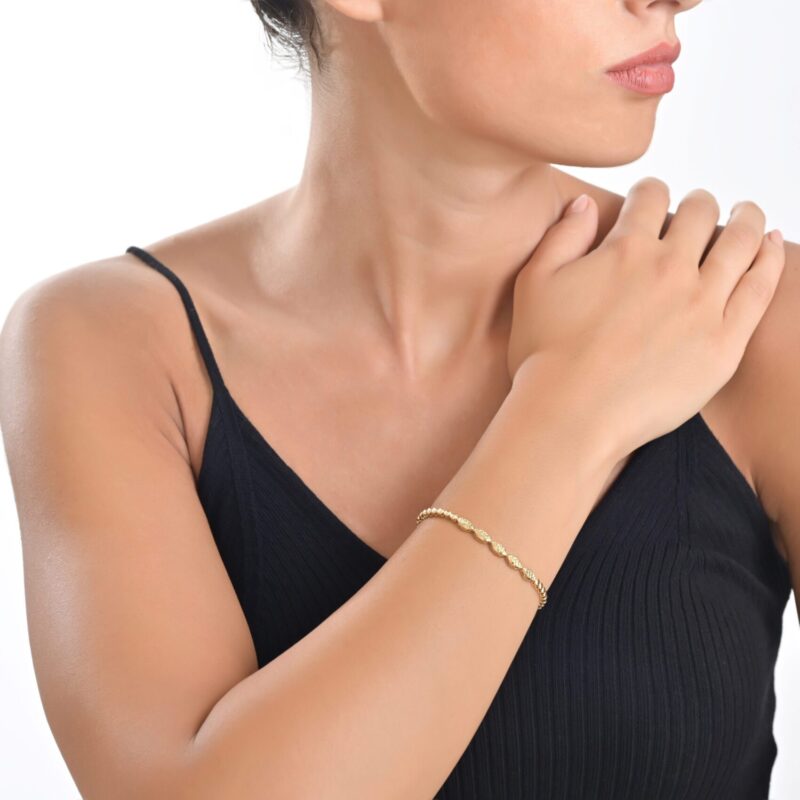 Bridal Collection Gold Bracelet - Image 2