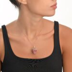 Exotic Summer Strawberry Diamond Necklace - Image 2