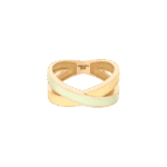 Daily Dazzle Summer Gold Ring with Enamel - Image 3