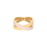 Daily Dazzle Summer Gold Ring with Enamel - Image 2