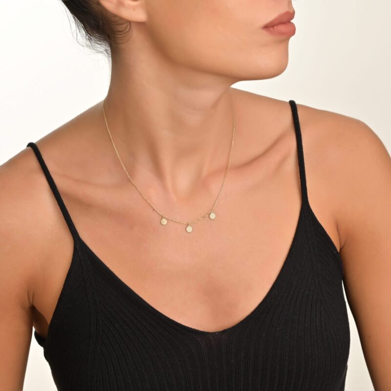 Daily Dazzle Summer Gold Necklace - Image 2