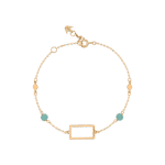 Daily Dazzle Gold Bracelet with Colored Stones