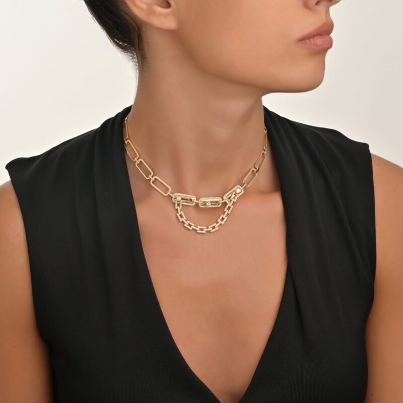 Love Lock Diamond Necklace - Image 2