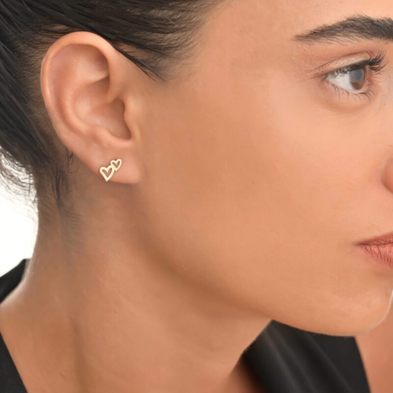 Daily Dazzle Summer Hearts Earrings - Image 2