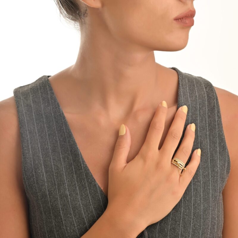 Love Lock Diamond Ring - Image 2