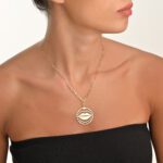 Lips Gold Necklace - Image 2