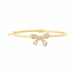 Ruban Diamond Bangle