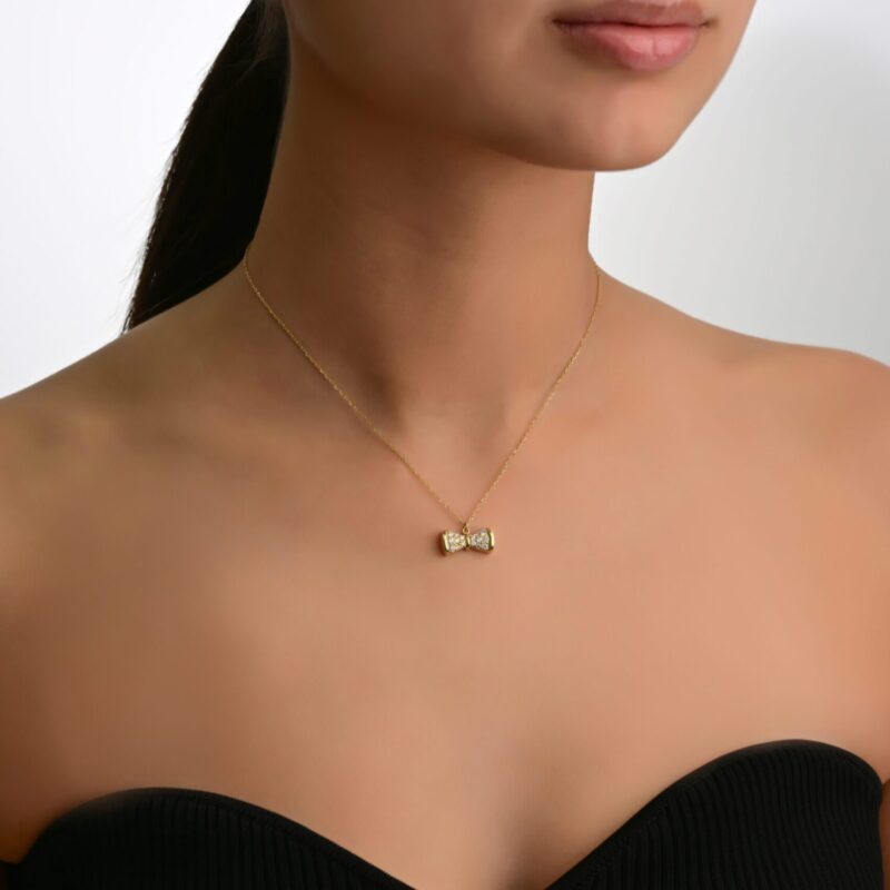 Ruban Collection Diamond Necklace - Image 2
