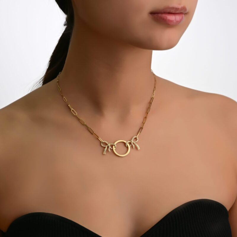 Ruban Collection Diamond Necklace - Image 2