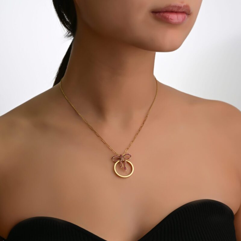 Ruban Collection Diamond Necklace - Image 2